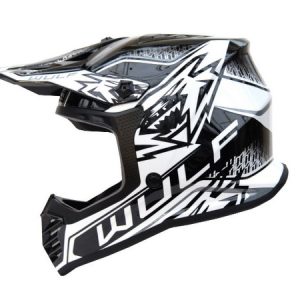 Ķivere M/X WULFSPORT OFFROAD AIR-X bērniem melna