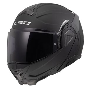 LS2 FF910 ADVANT II SOLID, MOTO ĶIVERE, melna matēta