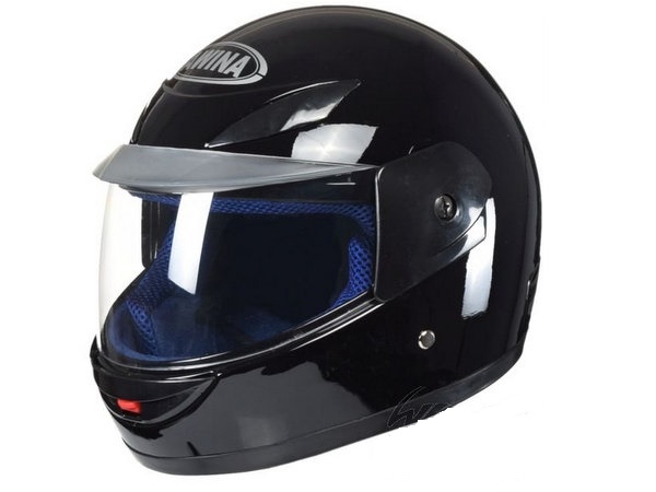 Bērnu moto ķivere MINI TN-8636, 47-48cm, Melna