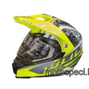 Moto ķivere ENDURO WULFSPORT OPTIMA dzeltena