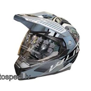 Moto ķivere ENDURO WULFSPORT OPTIMA melna