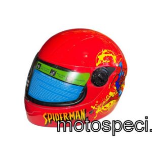Moto ķivere bērnu Abiwa Helmets SPIDERMANN Sarkana 8899007