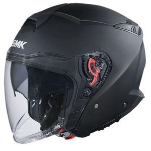 Moto ķivere atvērta tipa GTJ melna matēta