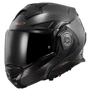 LS2 FF901 ADVANT X SOLID CARBON, MOTO ĶIVERE, melna spīdīga
