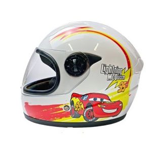 Moto ķivere bērnu Abiwa Helmets CAR balta 8899010